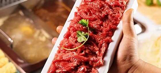 Hand-cut beef platter